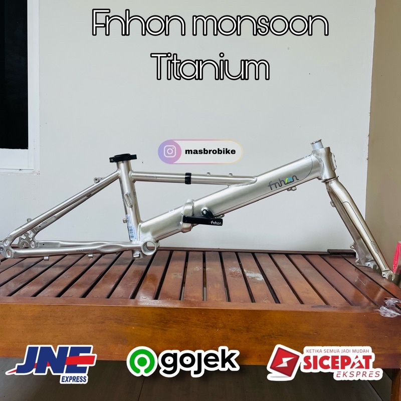 fnhon frame set monsoon discbrake new termurah