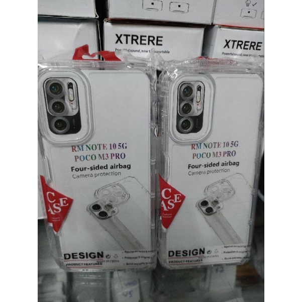 Softcase Poco M3 Pro 5G Silikon Casing Case Bening Transparan Pelindung Pro Camera