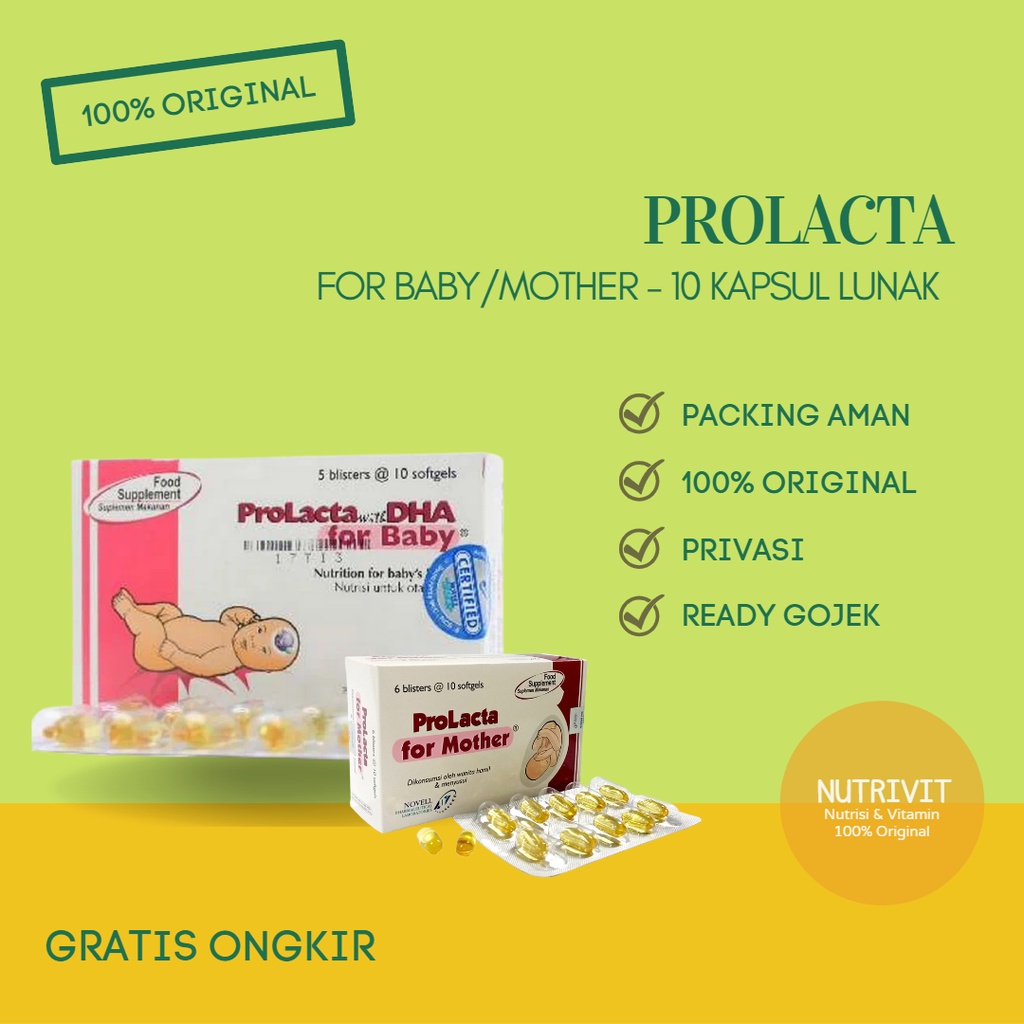 PROLACTA FOR BABY / MOTHER 1 STRIP