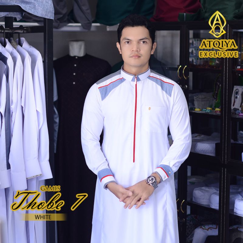 Gamis Jubah Atqia Thobe 7 / Jubah Pria / Gamis Keren