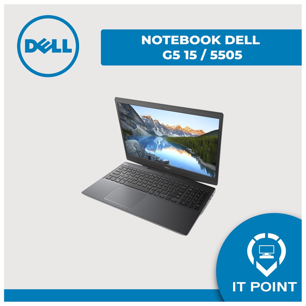 DELL G5 15 5505 RYZEN 7-4800H 8GB 256SSD RADEON RX5600M WINDOWS 10