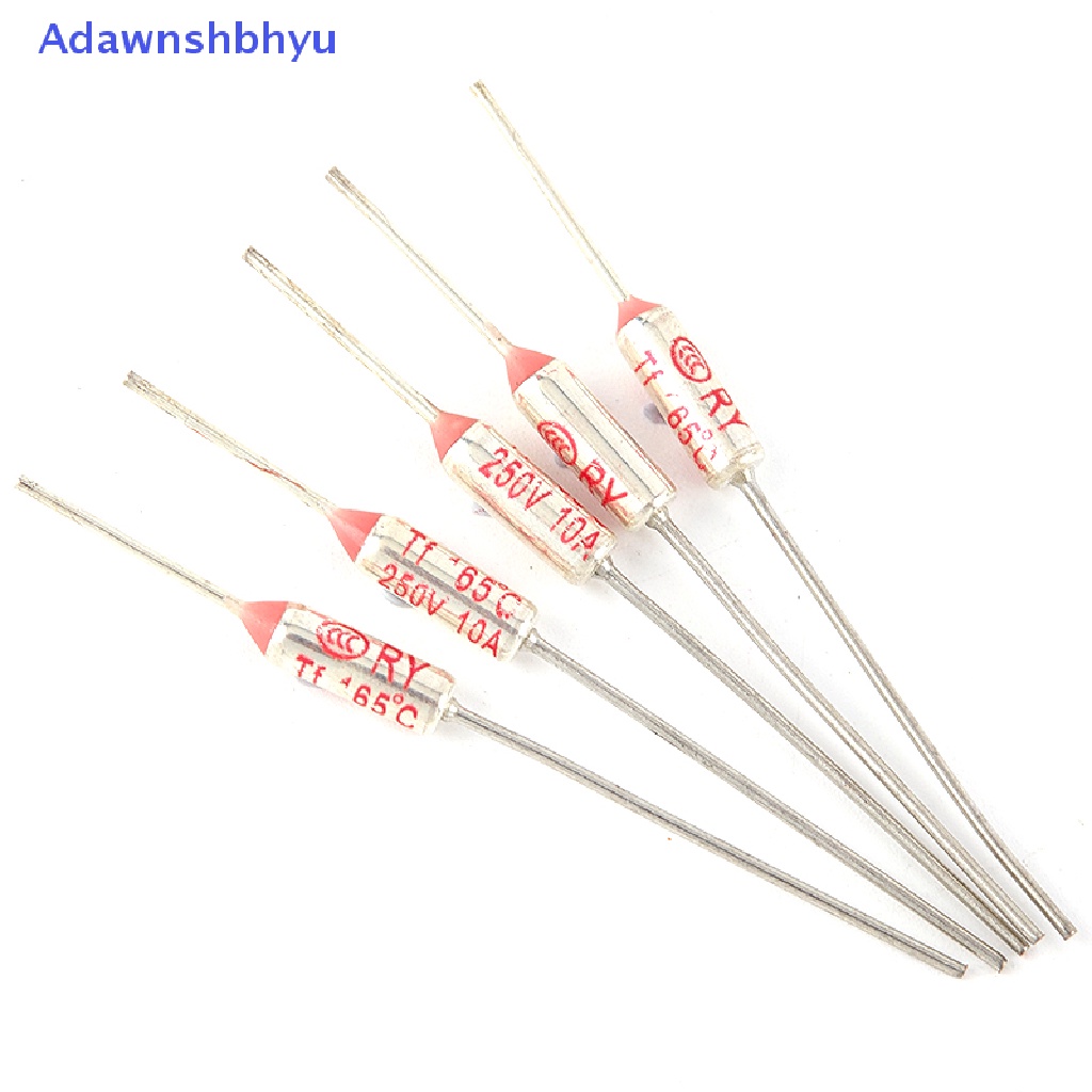 Adhyu Thermal Fuse RY 10A 250V Suhu 65C℃ 100℃ 130℃ 155℃ 185℃ 200℃ 240℃ Id