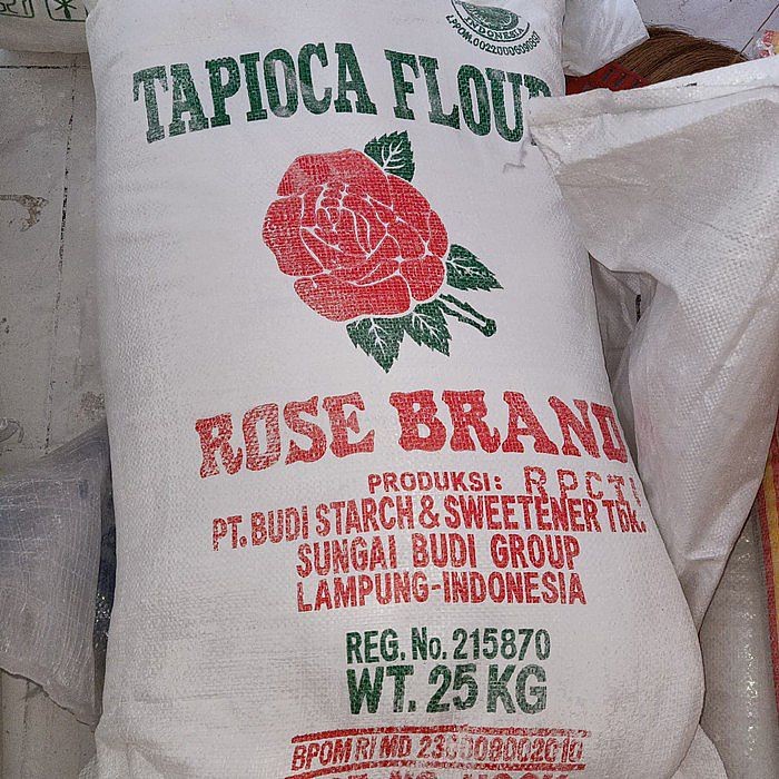 

Tepung Kanji / Tepung Tapioka Rose Brand - REPACK 1 KG