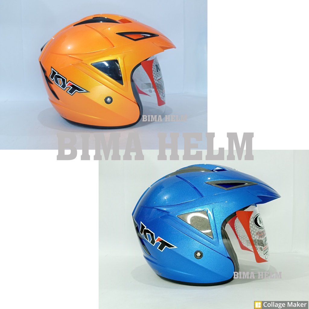 HELM HALF FACE KYT SCORPION KING