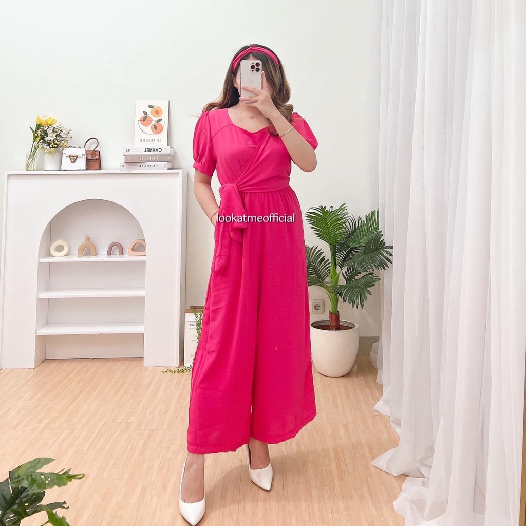 lookatmeofficial - Chelsea Jumpsuit Premium Wanita 562