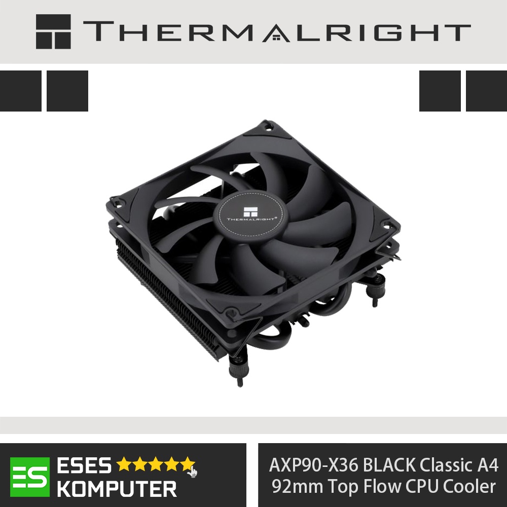 HSF THERMALRIGHT AXP90-X36 BLACK | Low Profile Mini ITX CPU Cooler