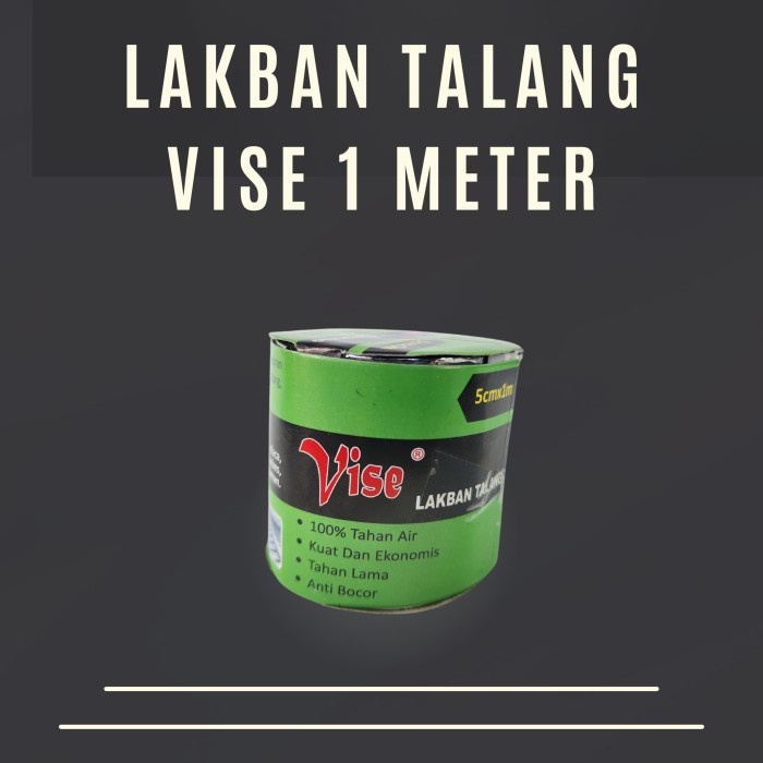 Lakban Talang Flinkote Anti Air Anti Bocor Perekat merk superband 5 cm x 1 meter