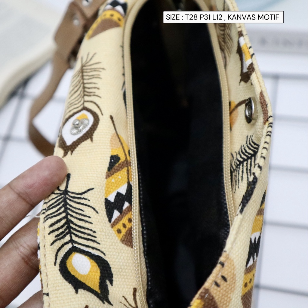 [PROMO] Tas Tote Bag Terbaru Tali Sumbu Printing Hijab Muslimah/Kartun/Quotes hijaber totebag tali webing