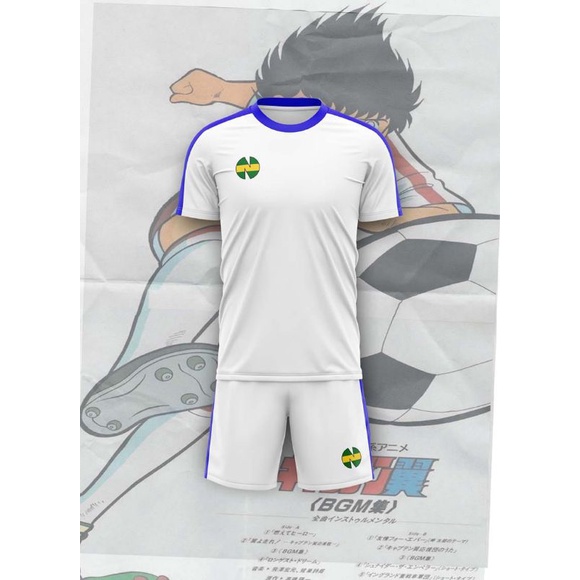 setelan Jersey bola futsal captain tsubasa nankatsu SD (DEWSA)