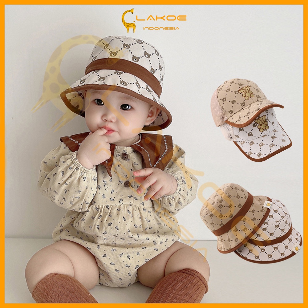 Topi baseball anak laki laki topi bucket anak perempuan lucu