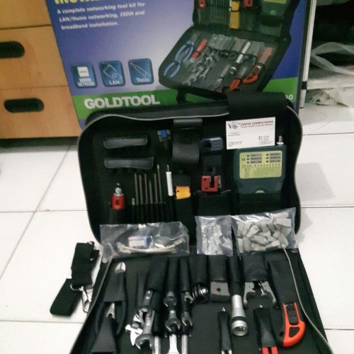 GoldTool TTK-1280 Toolkit Network LAN RJ45 Installer’s Kit N