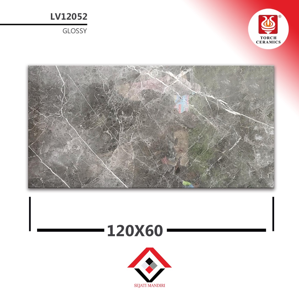 Granit 120x60 - Motif Marmer - Torch LV12052