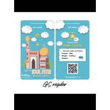 Babygold gift series Idul Fitri 0,005gr emas 24k