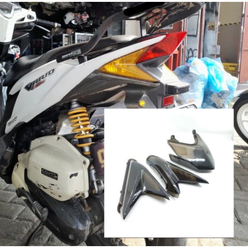 Kaca belakang Vario 125 old Mika Smoke vario 125