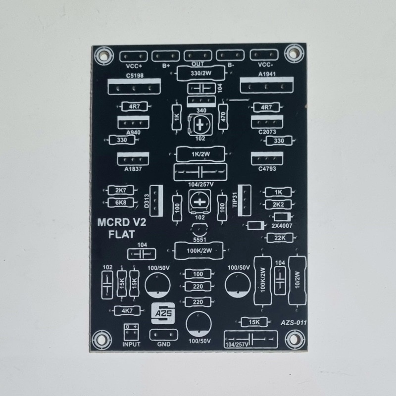 PCB MCRD V2 Flat AZS