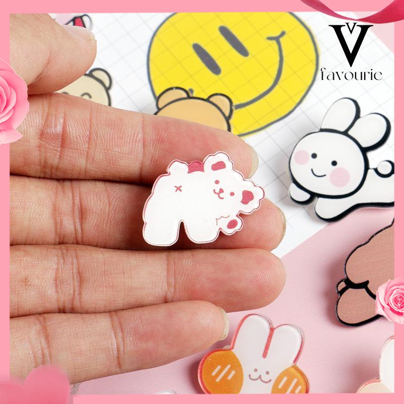 CODBros Pin lucu  Acrylic Gaya Korea Pin Tas Lucu Cute Pin Import-FA