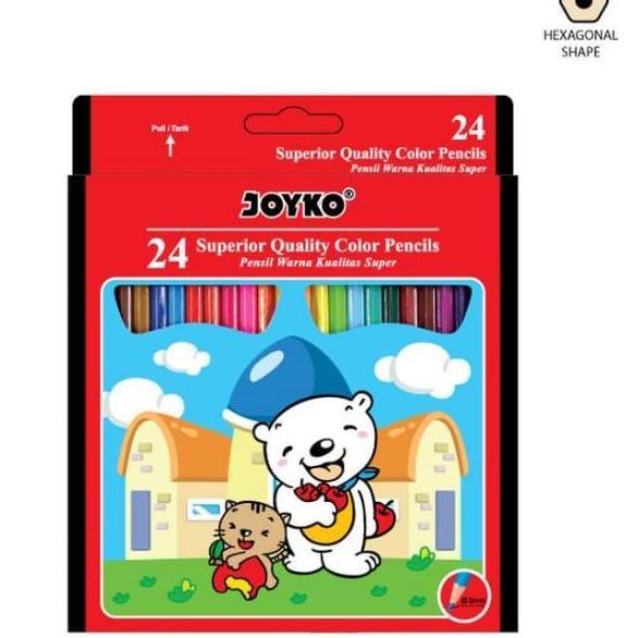 

Diskon Pemesanan Pensil Warna 24 Panjang Color Pencil Joyko
