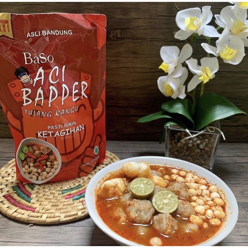 

Baso Aci Bapper Tulang Rangu Original 170gr