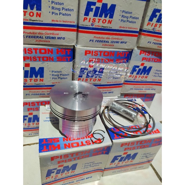 SEKER FIM PISTON SEHER FIM PEN 15 67 68 70 PIN 15 CUSTOM DOME MENTAH FIM90 FIM12