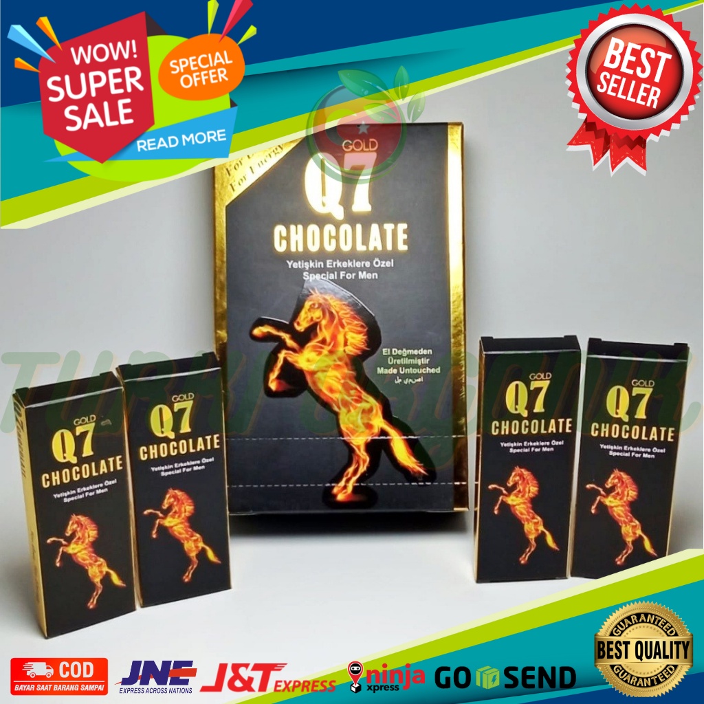 COKELAT CINTA TURKI UNTUK PRIA DAN WANITA / CHOCOLATE COFFE Q7 TURKIYE / COKLAT KOPI Q7 / AFRODISIAK HERBAL TURKEY