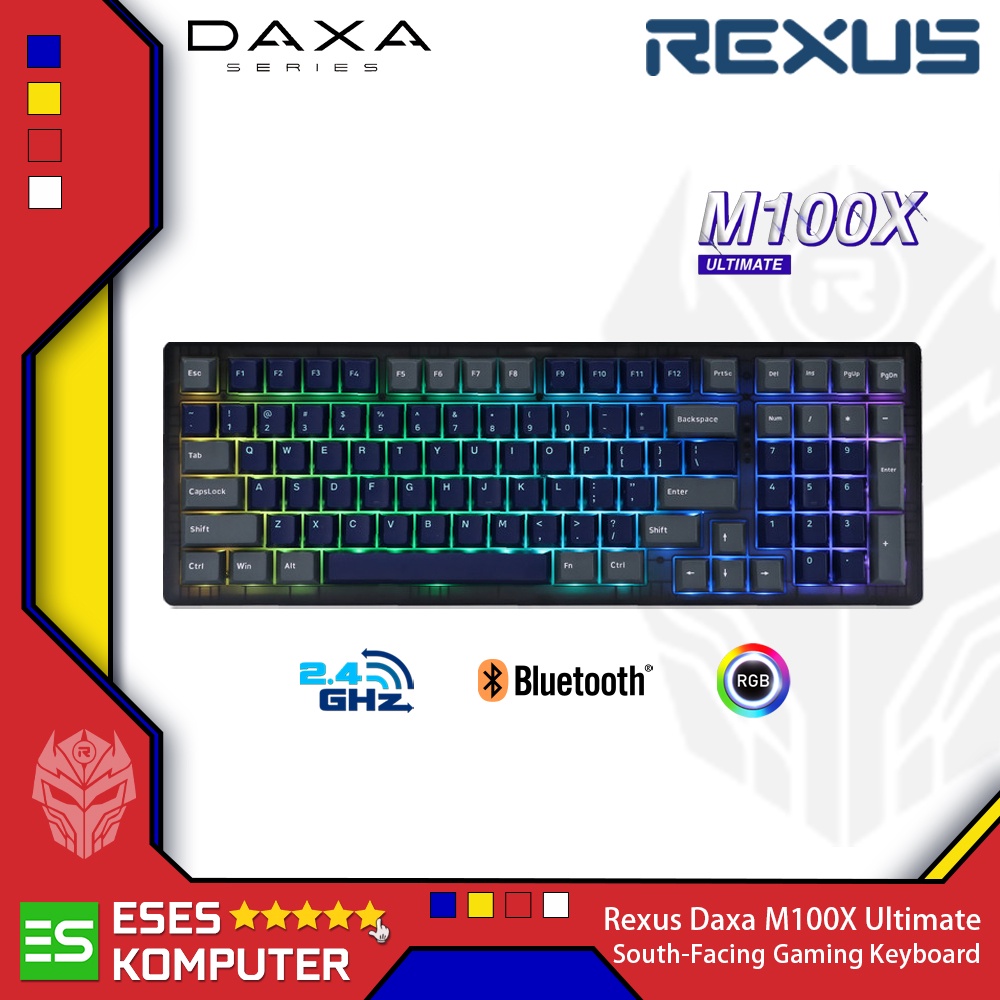 Keyboard Rexus Daxa M100X Ultimate RGB | Mechanical Keyboard Gaming