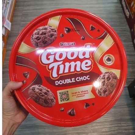 

Arnotts GOOD TIME biskuit 277gr cookies goodtime ASSORTED Tin kaleng