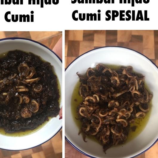 

BAYAR DITEMPAT✔️Sambal Hijau Cumi SPESIAL DAPOER KUNO (Lebih banyak cumi-nya)|SQ3