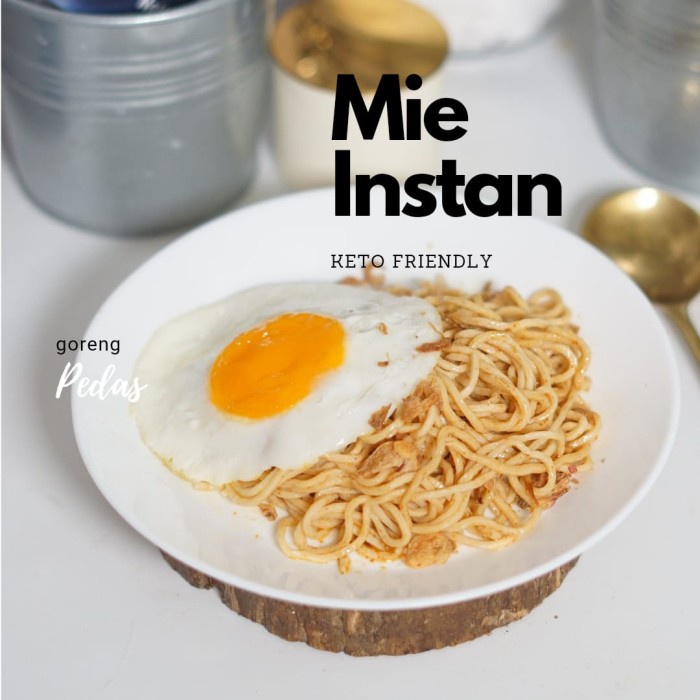 

⭐BISA COD⭐ Mie instant keto || Paket mie ||Keto food ||Diet keto || Rendah karbo