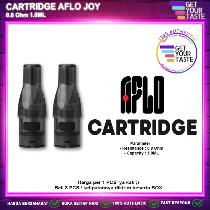 Cartridge AFLO JOY Pod Replacement Aflo Pods V2 Authentic by MOVI