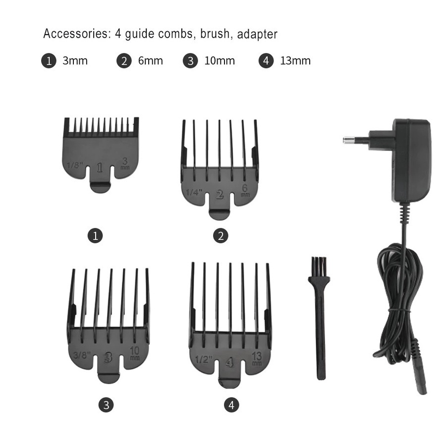 AKN88 - WMARK NG-115 - Professional Electric Hair Clipper Trimmer