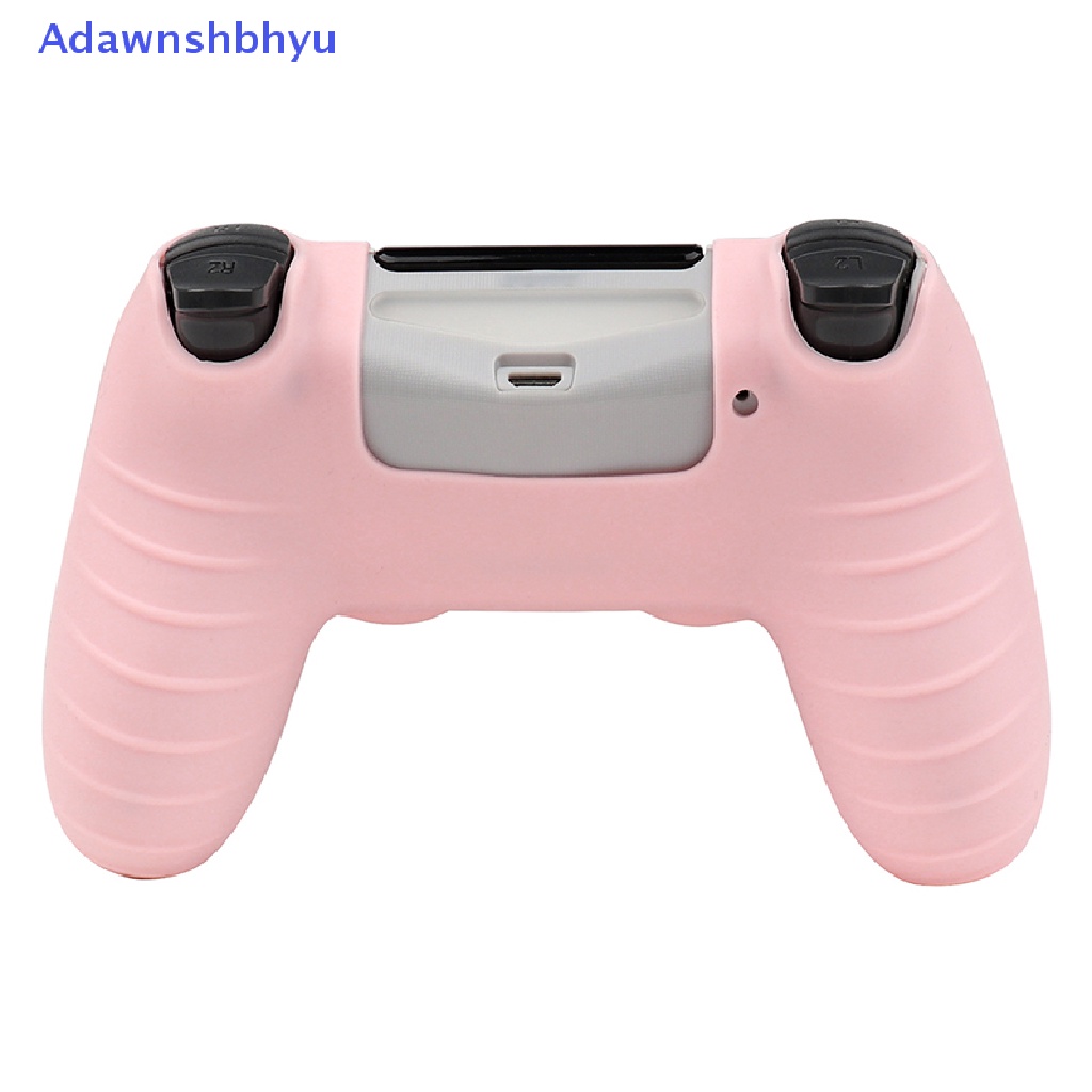 Adhyu Baru Merah Muda Lembut Silikon Pelindung Case Untuk PS4 Controller Kulit Gamepad Case Cover Video Game Aksesoris Untuk PS4 Joy Cases ID