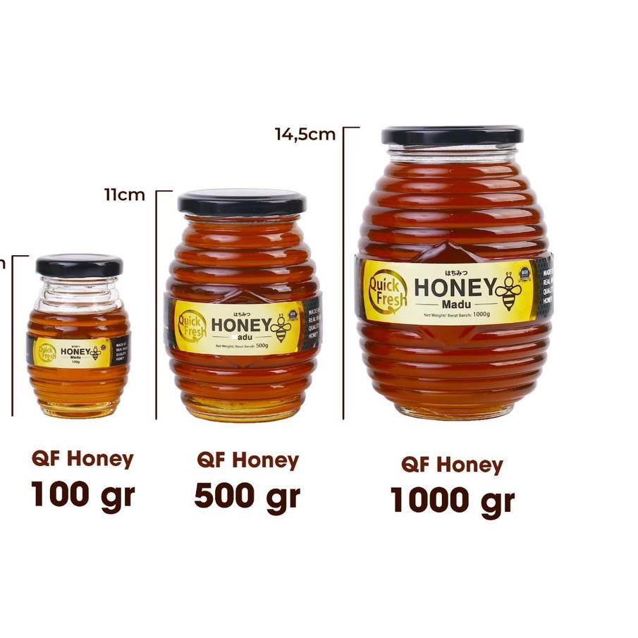 

ギ Madu Murni Asli Quick Fresh Honey 100Gr (Jar Kaca) ヌ