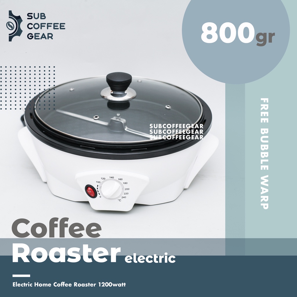MESIN ROASTING KOPI ELEKTRIK 800GRAM ELECTRIC COFFEE ROASTER MESIN SANGRAI KOPI BIJI BIJIAN MESIN RO