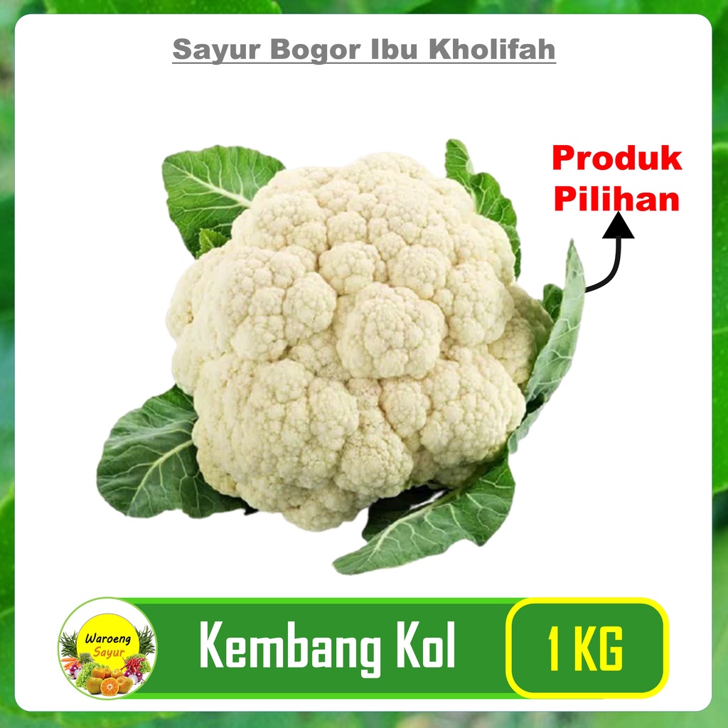 

Kembang kol 1Kg Segari Warung Sayur Sayuran Online Segar Bogor