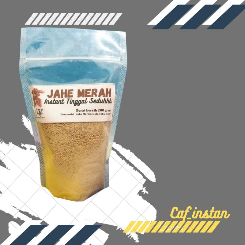 

Jahe Merah Instan 200 gr