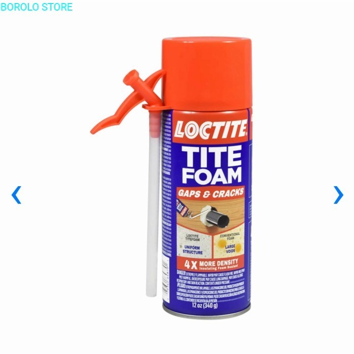 LOCTITE TITE FOAM SEALANT LOCTITE GAPS CRACKS 12OZ 340 GR