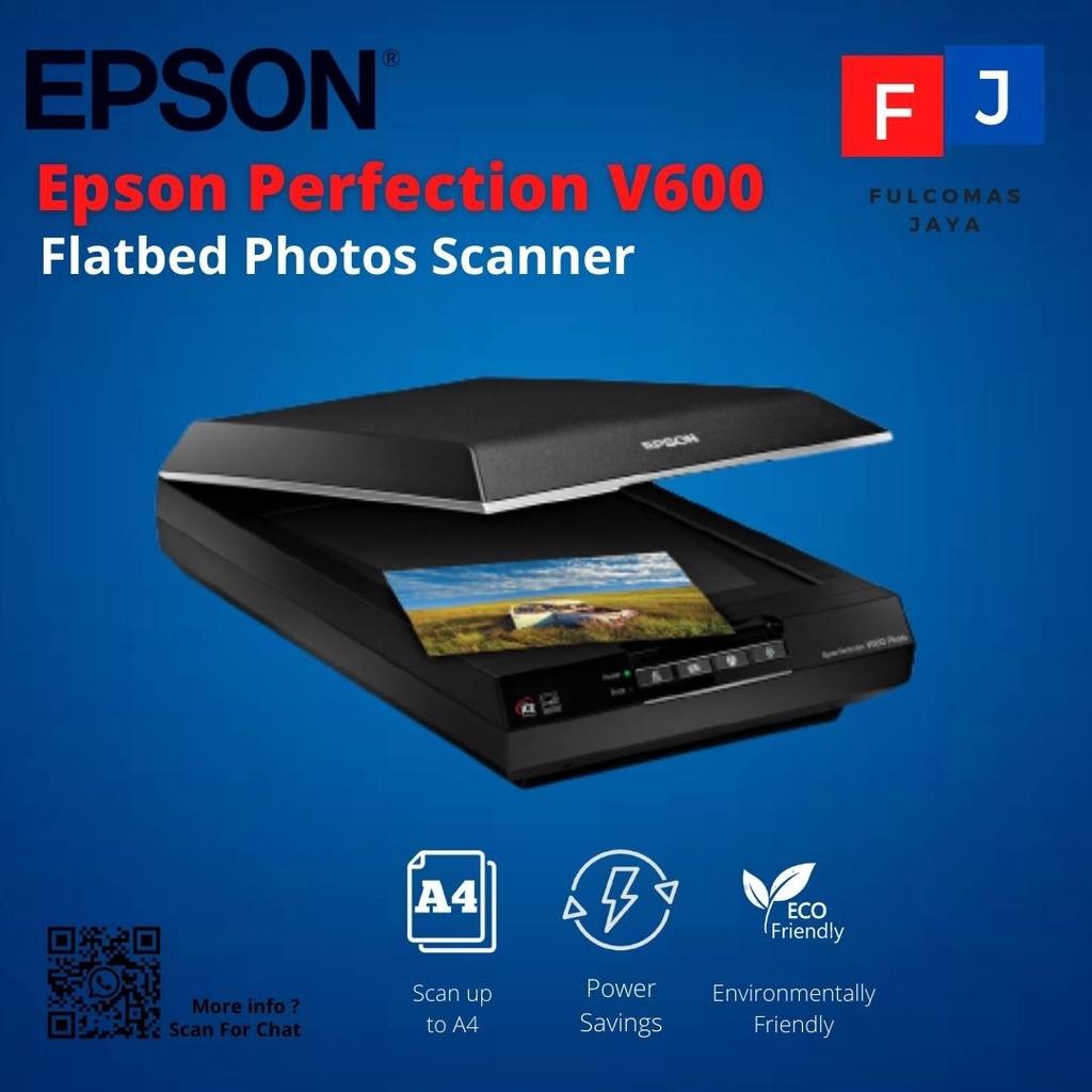 Jual EPSON SCANNER PERFECTION V600 GARANSI RESMI Shopee Indonesia