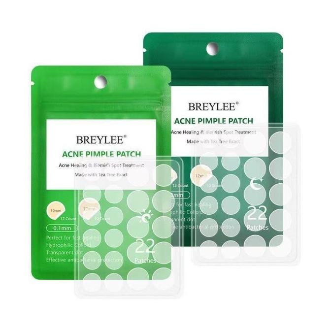 (BISA COD) PAKET BREYLEE REMOVE ACNE PIMPLE PATCH DAY AND NIGHT