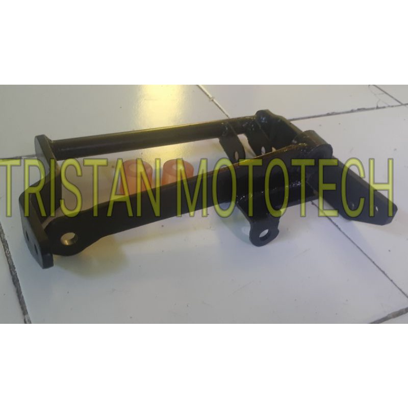 braket monoshock new aerox connected bisa setting