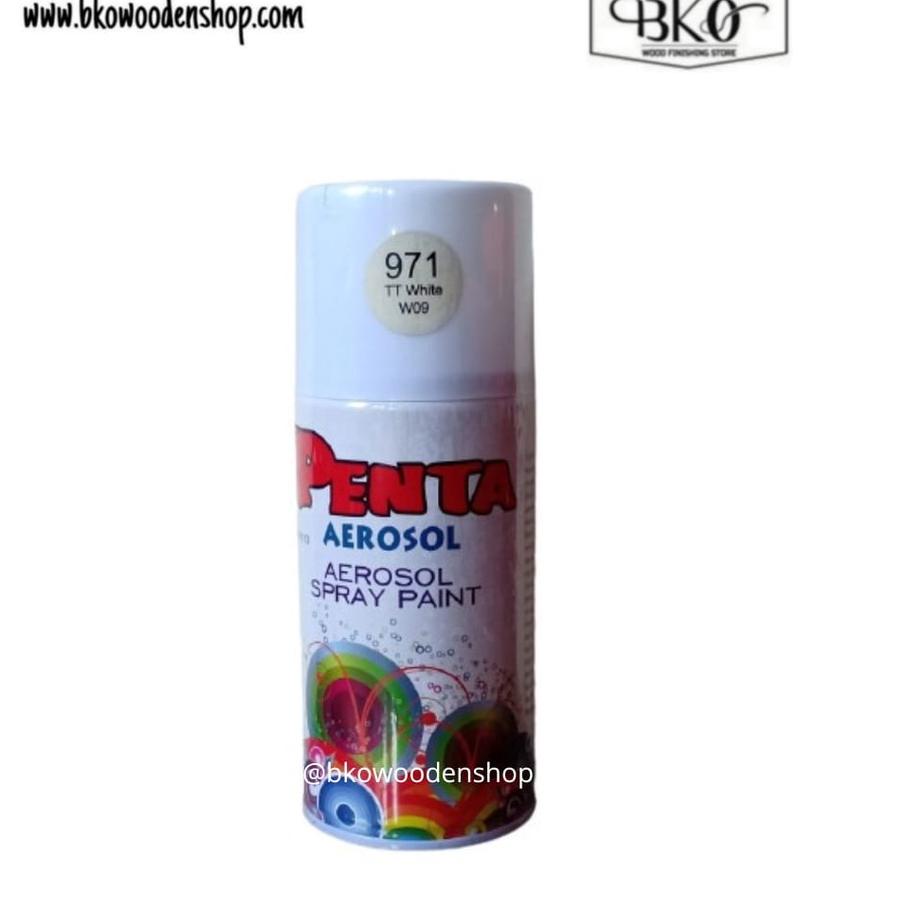 

(O5)T㊚) Cat semprot pylox PENTA 300 ml ( 971 ) TT White W09 (putih) Agya Ayla paling laris