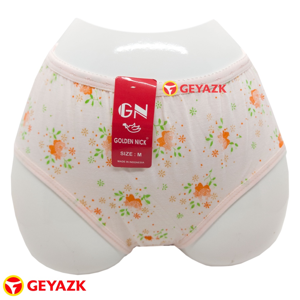 Celana Dalam Perempuan Motif Bunga 3Pcs Pakaian Dalam Wanita Murah Bagus