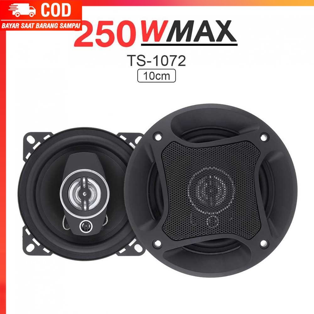 ( 100% BARANG ORI ) Pcinener Speaker Mobil HiFi 4 Inch 250 W 2 PCS - TS-1072