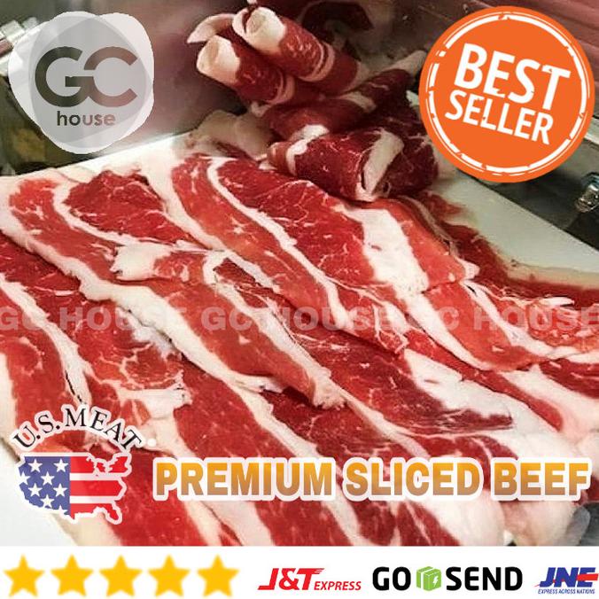 

Daging Sapi lapis Yoshinoya US Sliced Beef Premium Grade pack 250gr gchou53 Diminati Banget