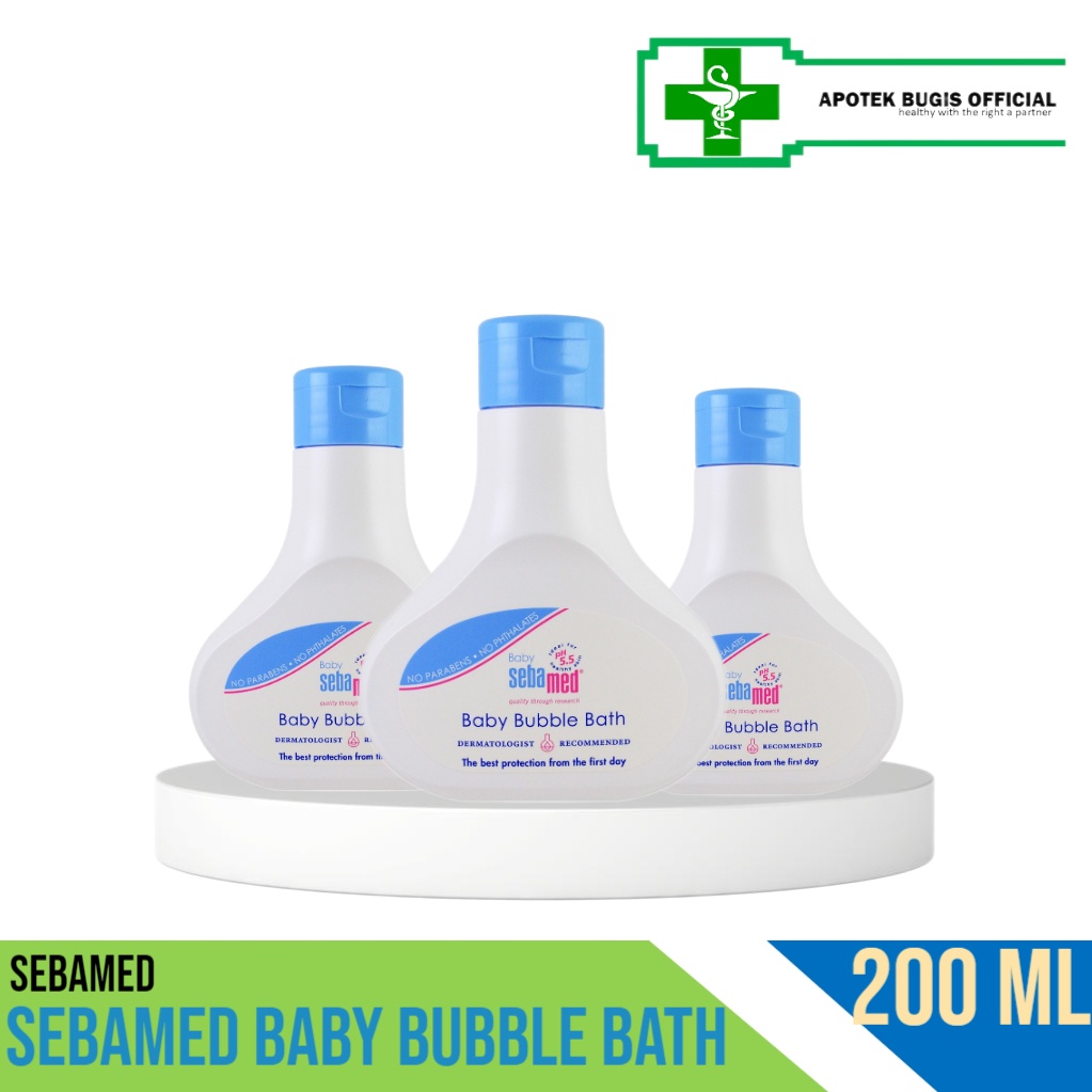 SEBAMED BABY BUBBLE BATH 200 ML Sabun Mandi Busa Bayi