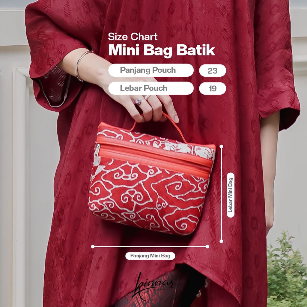 MINI BAG Batik Pouch Make Up