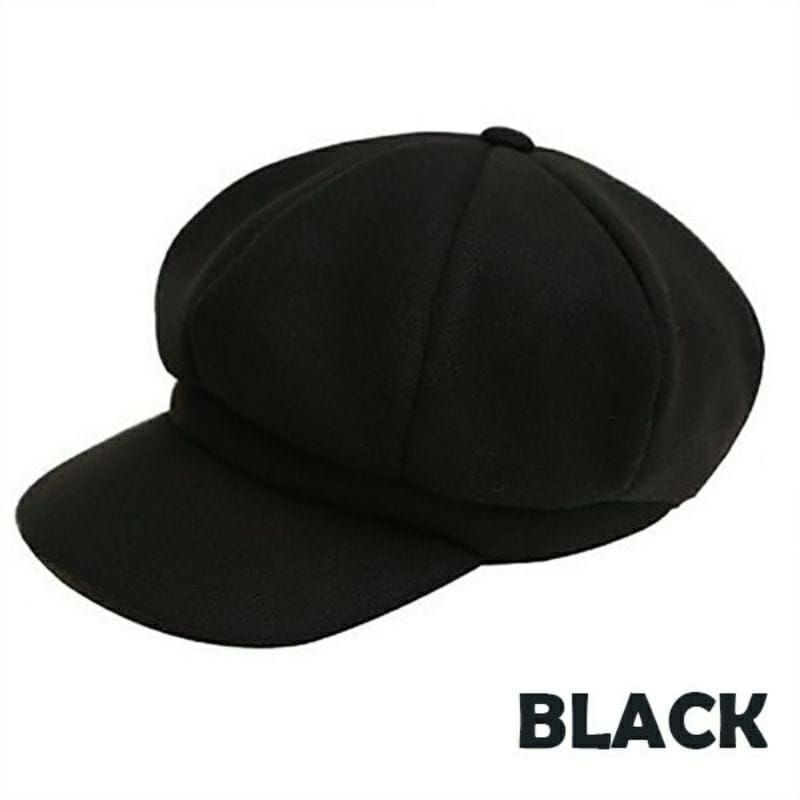 Topi Wanita Pria NewsBoy Cap Apolo Topi Polos Dewasa Kekinian