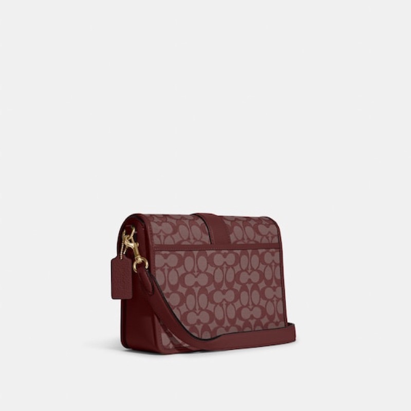 Coach Lonnie Crossbody In Signature Jacquard (C8307)