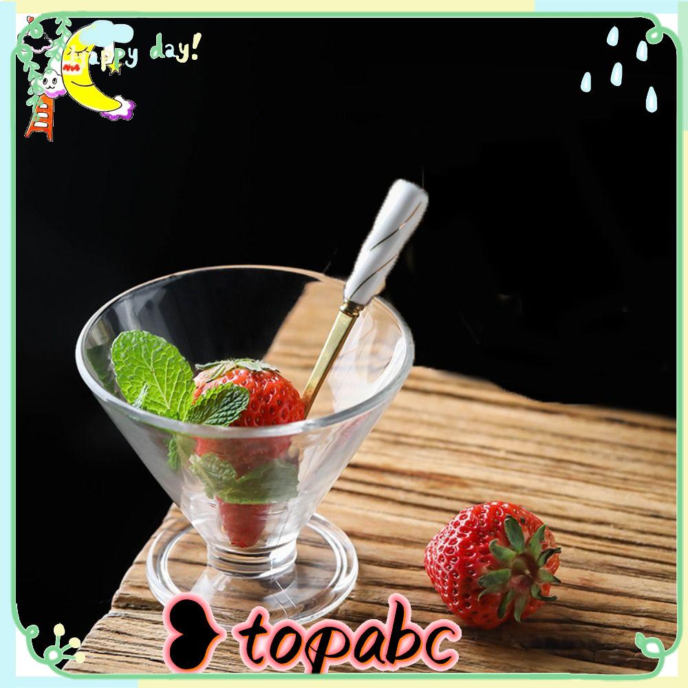 Top Gelas Transparan Kualitas Tinggi Menebal Salad Milkshake Cup