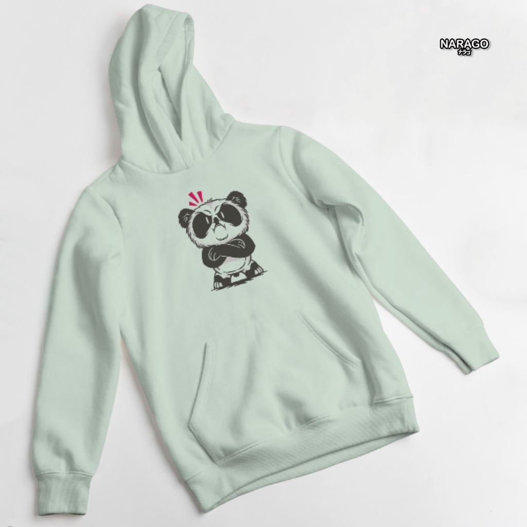 Nara.Grosir - Hoodie Jumper Angry Panda l Sweater Hodie Unisex