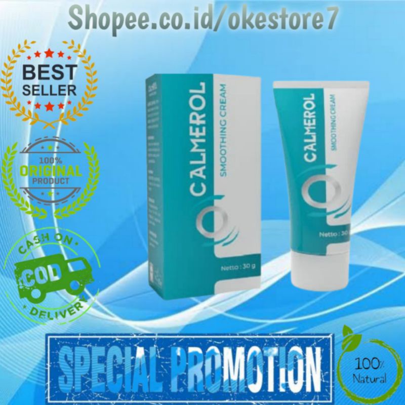 CALMEROL CREAM  CALMEROL OBAT OLES ANTI JAMUR BERKUALITAS ASLI ORIGINAL HERBAL 100% BPOM